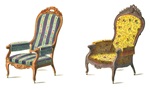 ロココ調様式の椅子